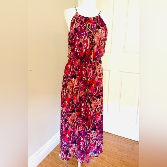 Boho Maxi Dress with Necklace | Size M | Excellent Condition - Picture 3 of 17